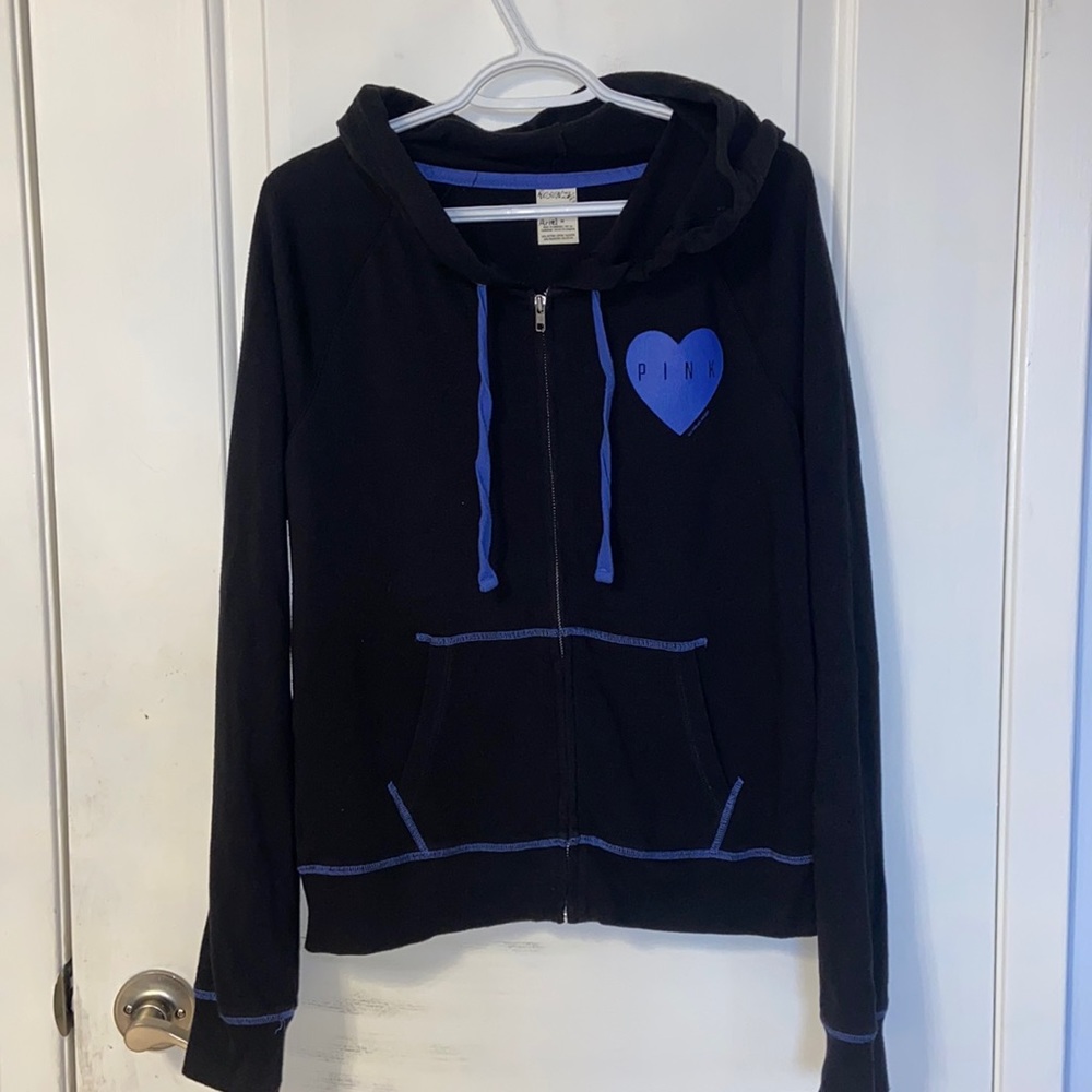 Victoria’s Secret Pink Zip Up Hoodie (Rare)